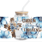 UV DTF wrap - CHOOSEN BLESSED Libbey Wrap