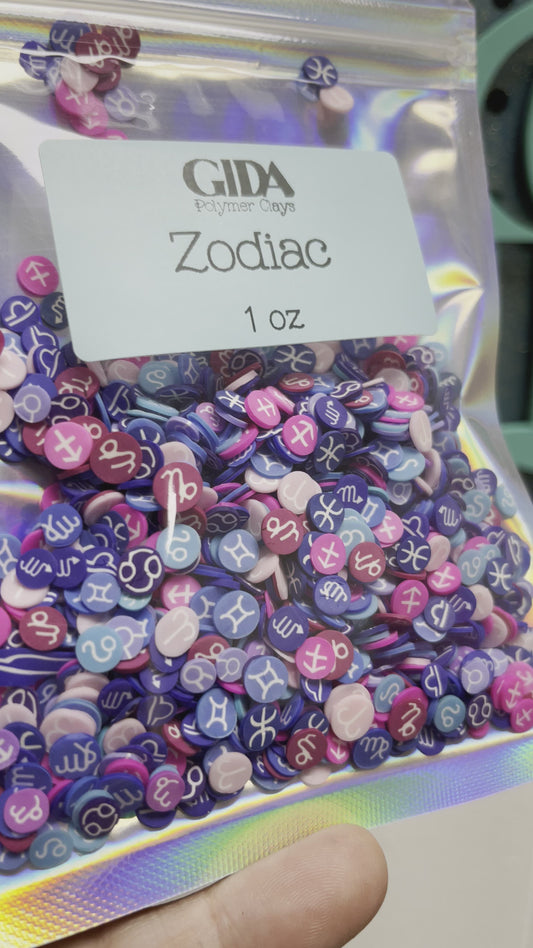 Zodiac Polymer clay 1 oz