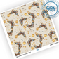 Golden Butterflies Printed Vinyl