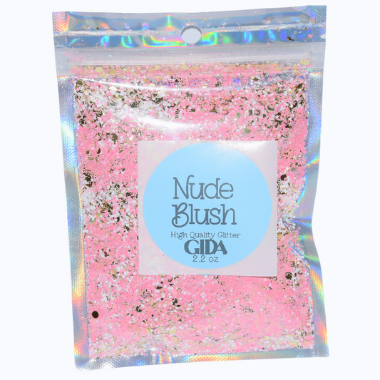 Nude Blush Chunky Glitter - 2.2 oz