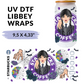 Cup Wrap Uv Dtf Sticker - Wednesday Coffee libbey cup Wrap