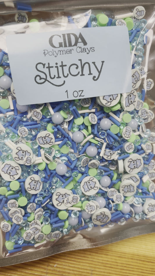 Stitchy Polymer clay 1 oz