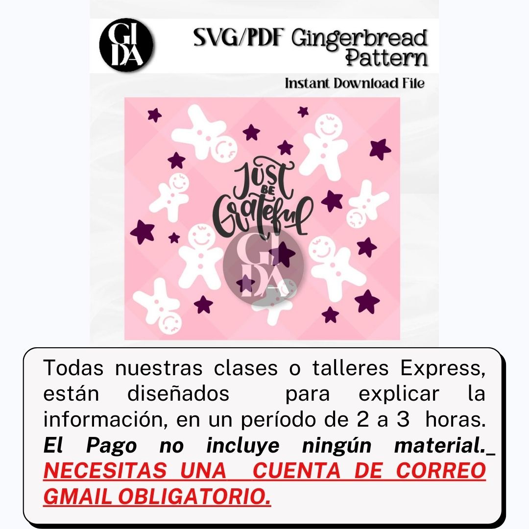 CURSO EN VIVO, Creando Patrones para decorar vasos, desde Adobe Illustrador - GIDA DESIGN 
