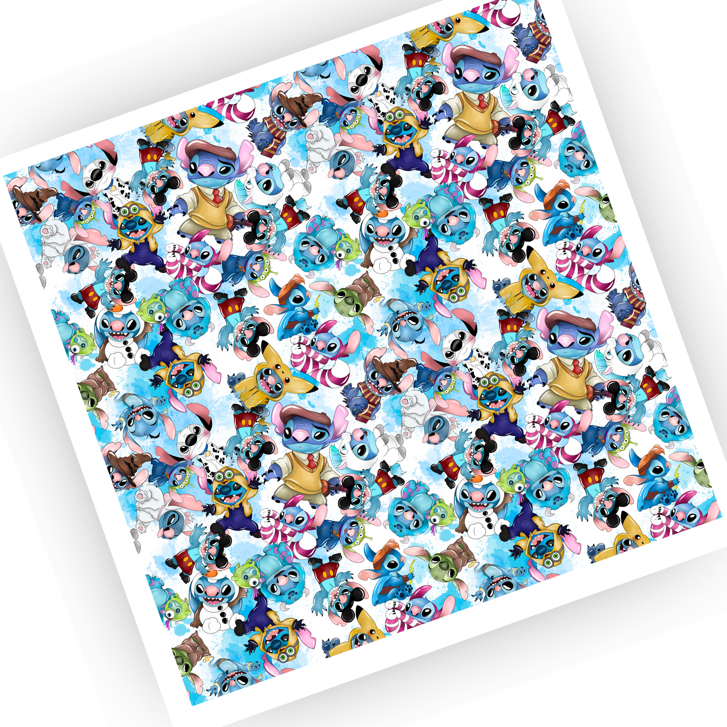Baby stitchy and friends  Patterned Vinyl