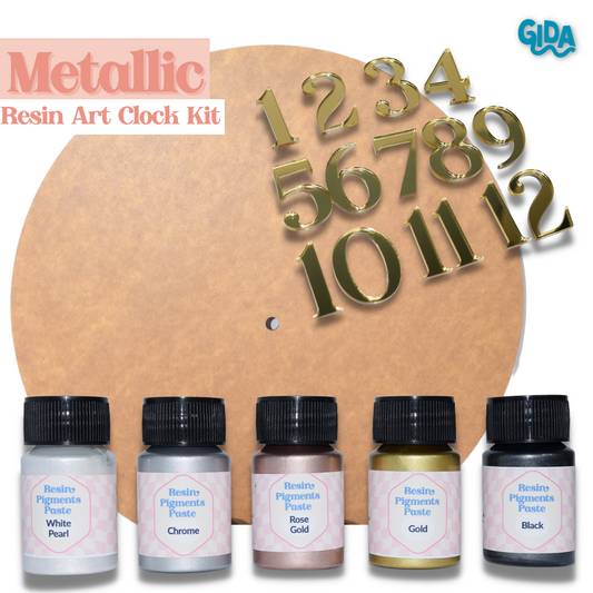 Resin Art Clock Kit