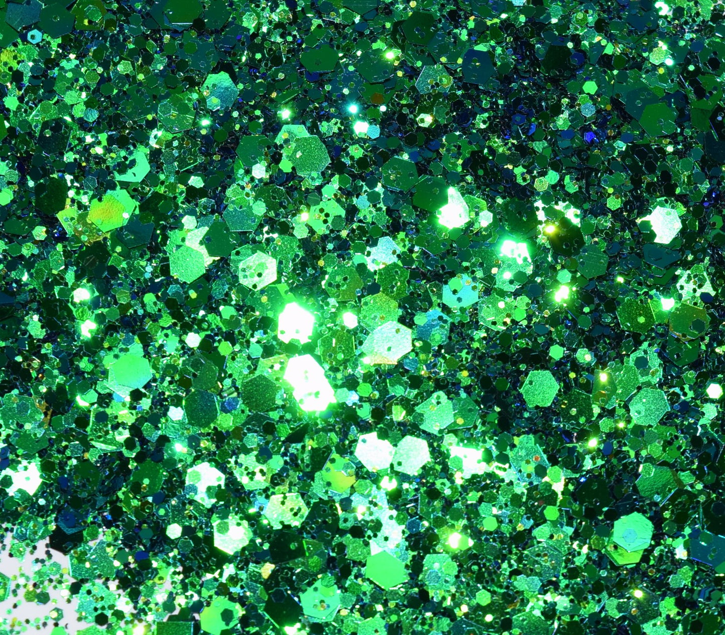Green Chunky COLOR SWITCH Glitter - 2 oz - GIDA DESIGN 