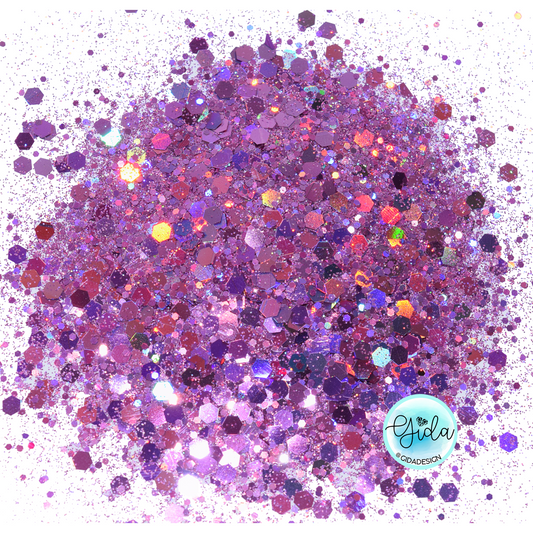 Holo Dahlia Chunky Glitter - 2 oz - GIDA DESIGN 