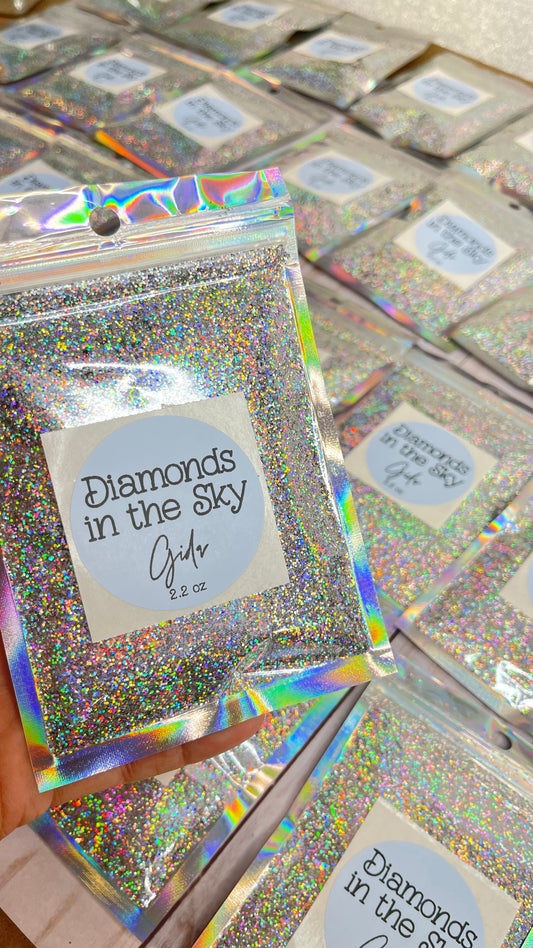Diamonds in the sky Glitter - 2.2oz - GIDA DESIGN 