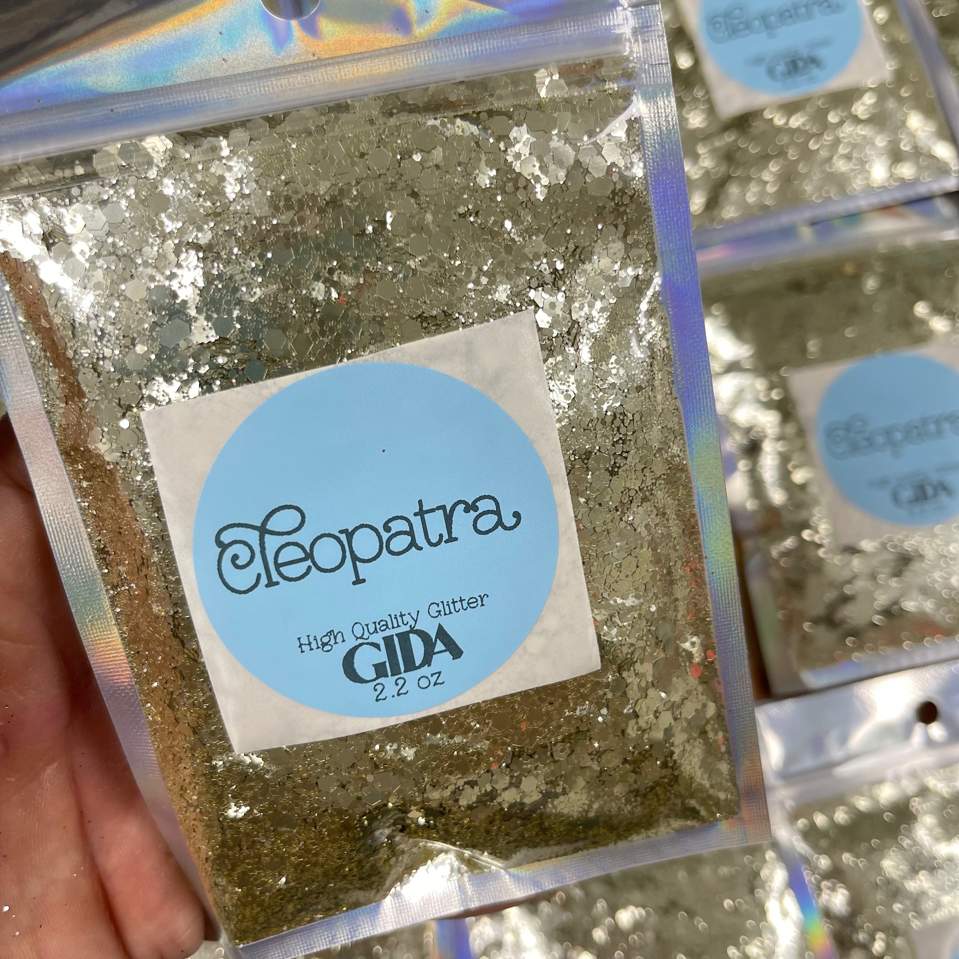 Cleopatra Chunky Glitter - 2.2 oz - GIDA DESIGN 