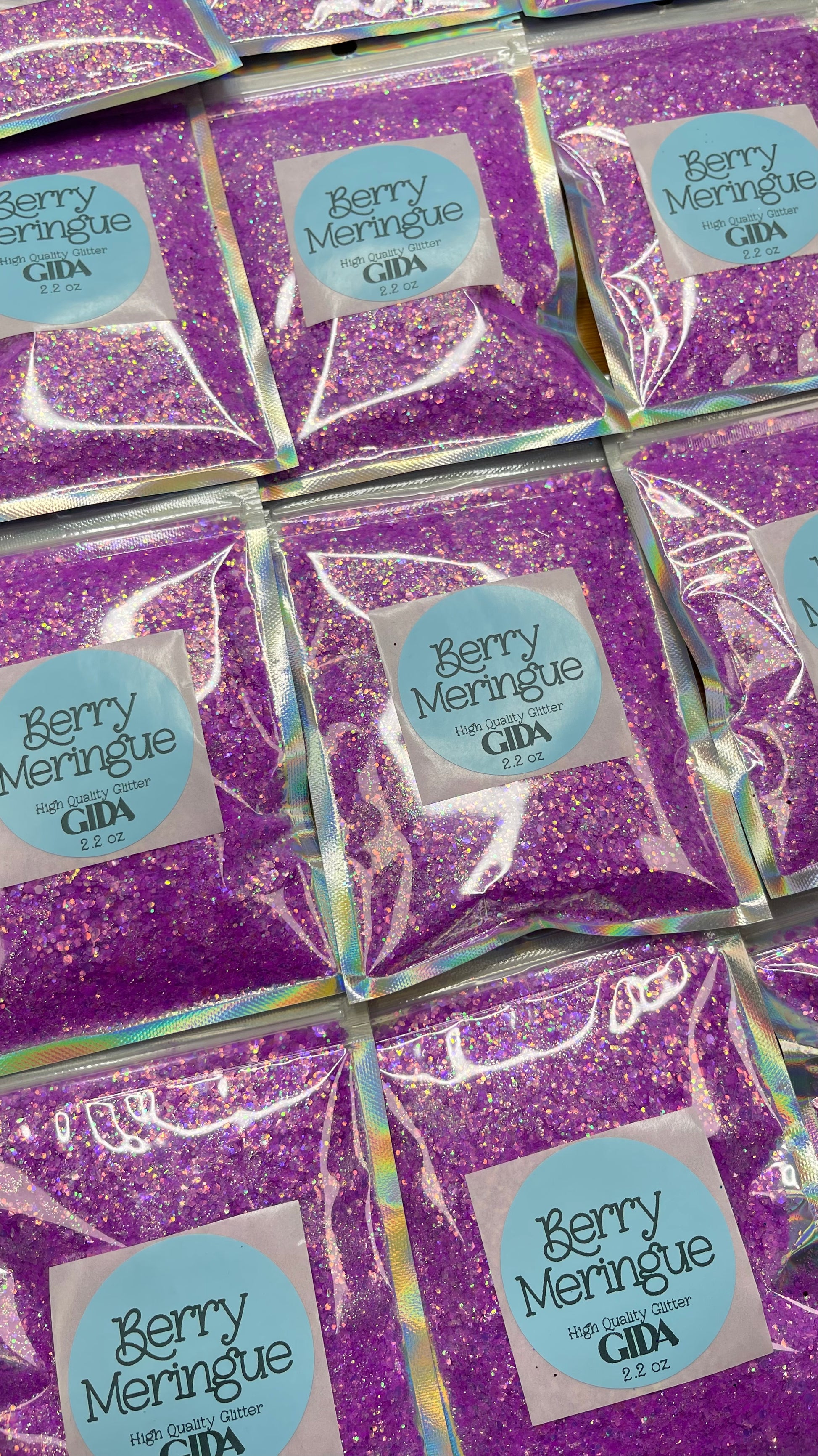 Berry Meringue Chunky Glitter - 2.2 oz - GIDA DESIGN 