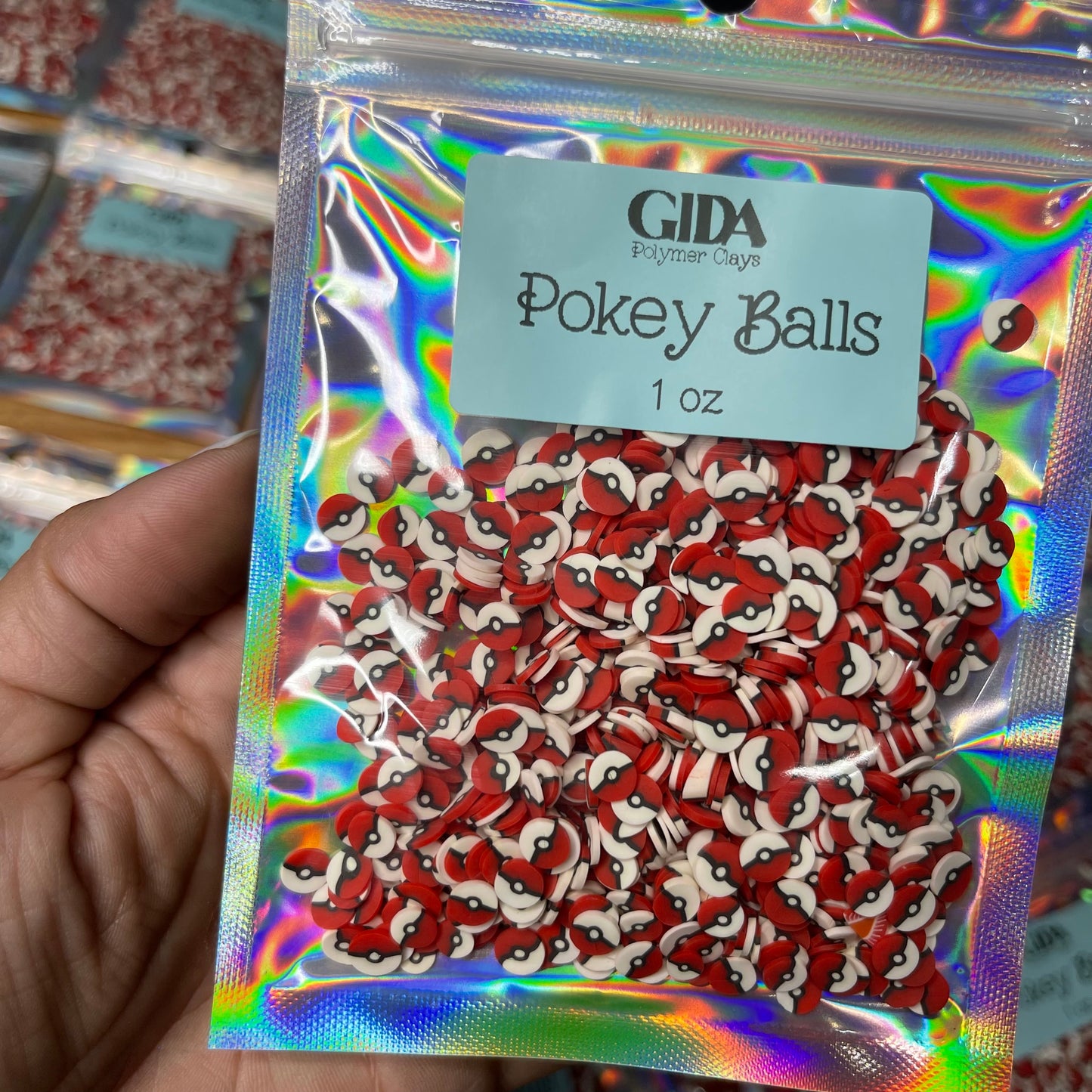 Pokey Balls Polymer clay 1 oz - GIDA DESIGN 