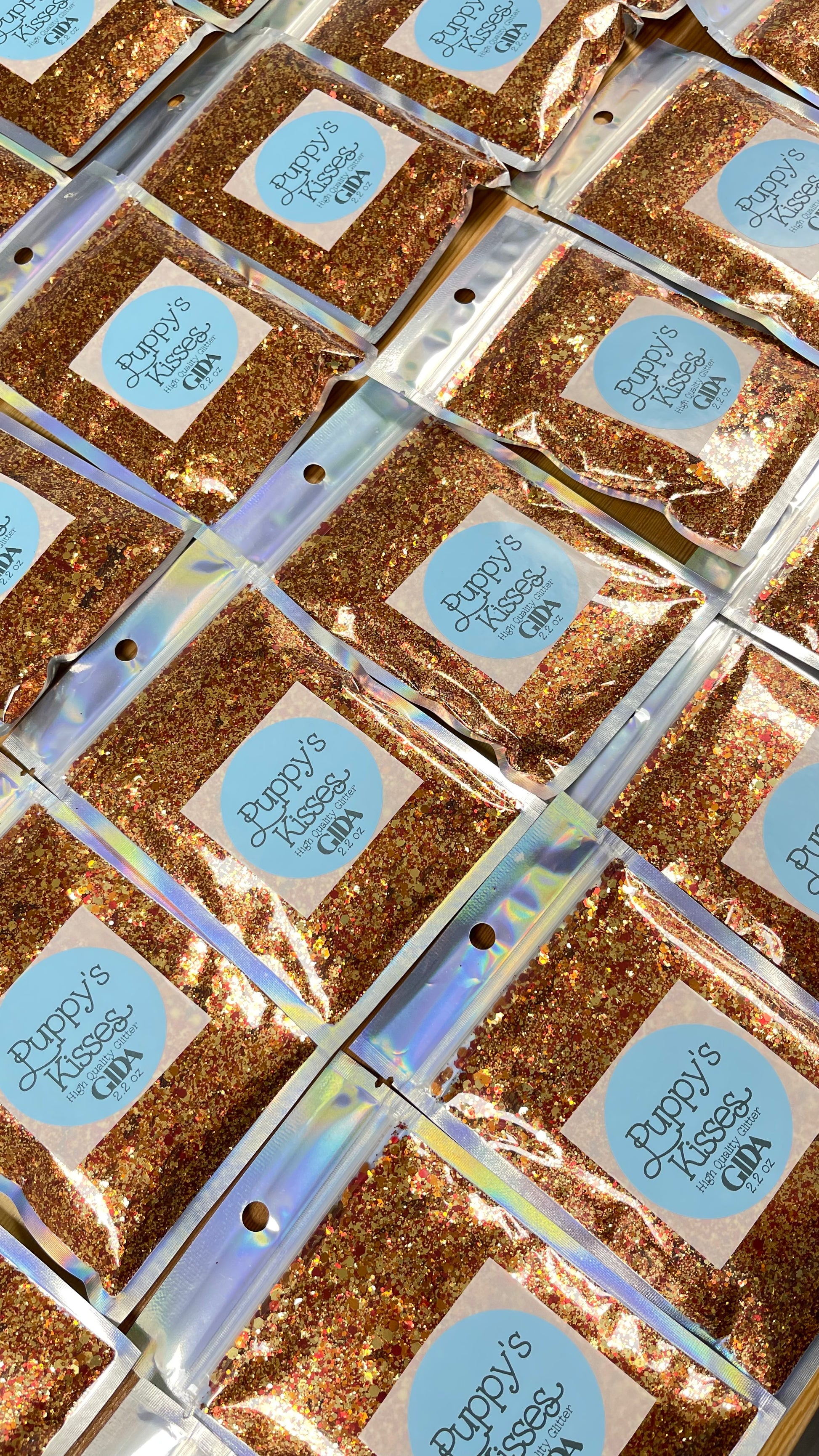 Puppy’s Kisses Chunky Glitter - 2.2 oz - GIDA DESIGN 