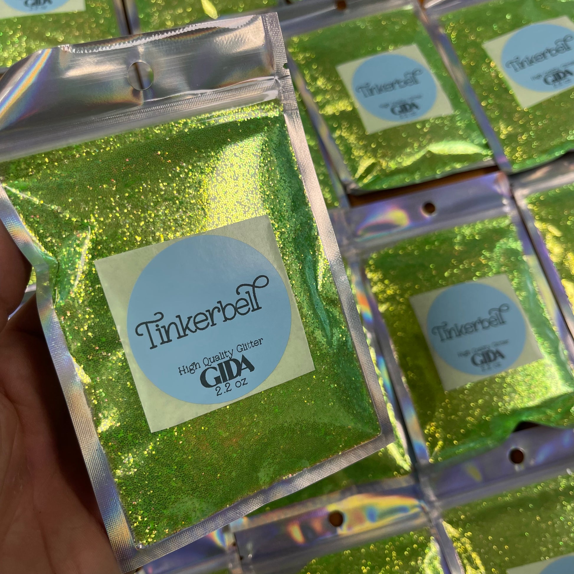 Tinkerbell Glitter - 2.2 oz - GIDA DESIGN 