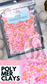 Pink Gingerbread Polymer clay 1 oz - GIDA DESIGN 