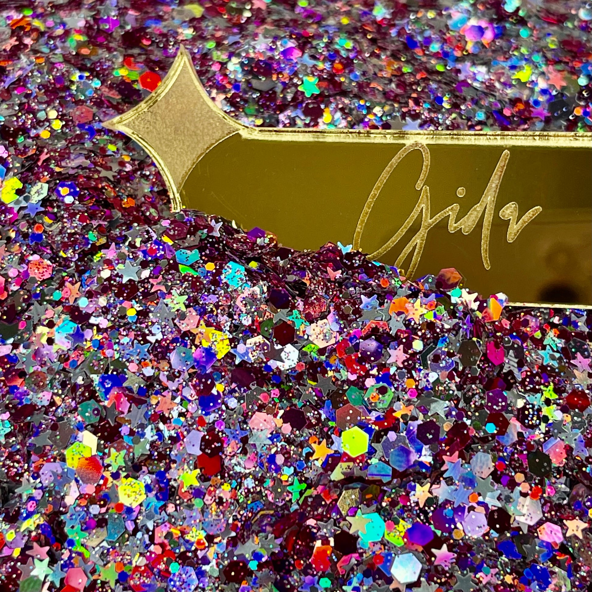 Rossette Nebula Glitter - 2.2 oz - GIDA DESIGN 