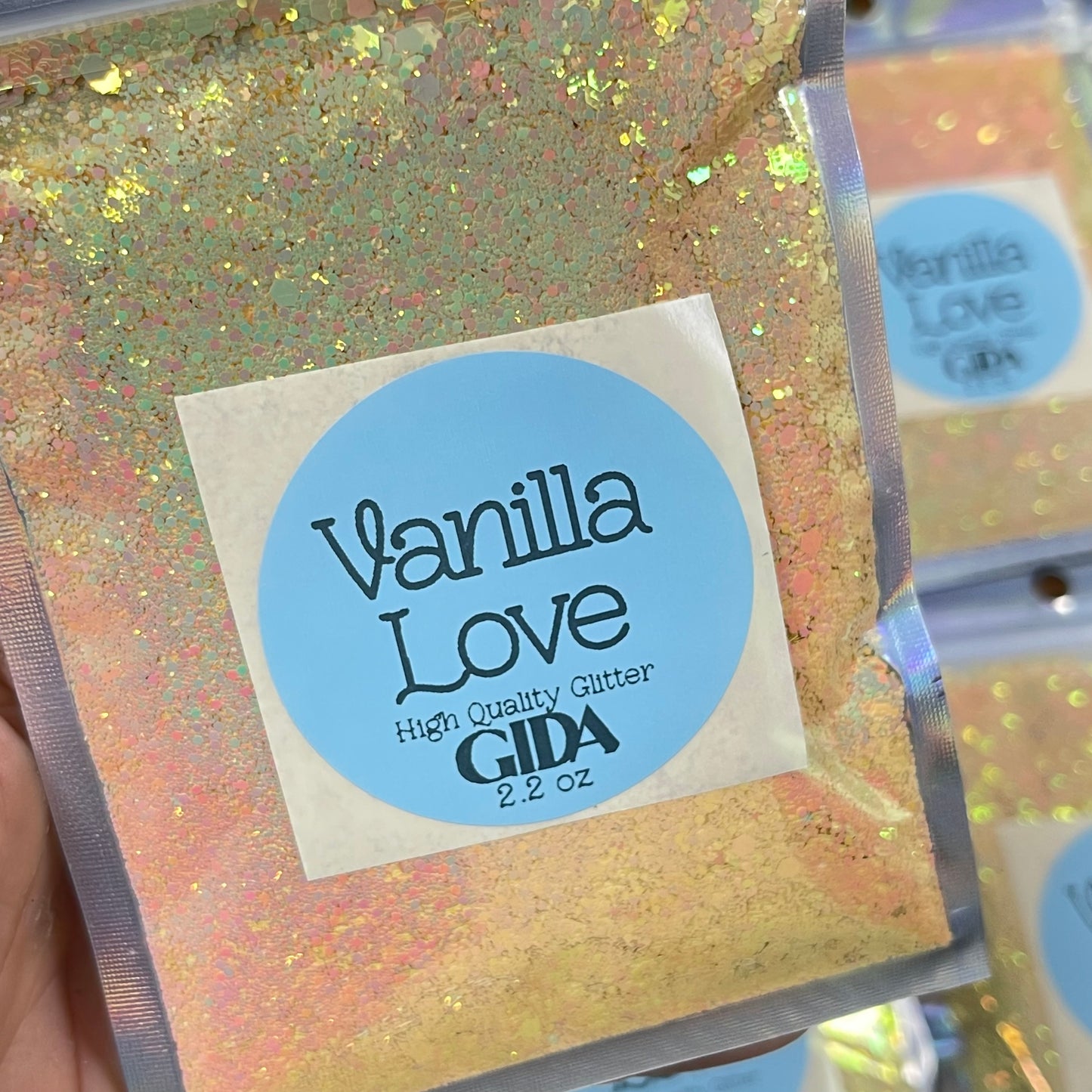 Vanilla Love Chunky Glitter - 2.2 oz - GIDA DESIGN 