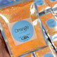 Orange Chunky Glitter - 2.2 oz - GIDA DESIGN 