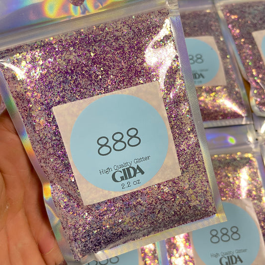888 Chunky Glitter - 2.2 oz - GIDA DESIGN 