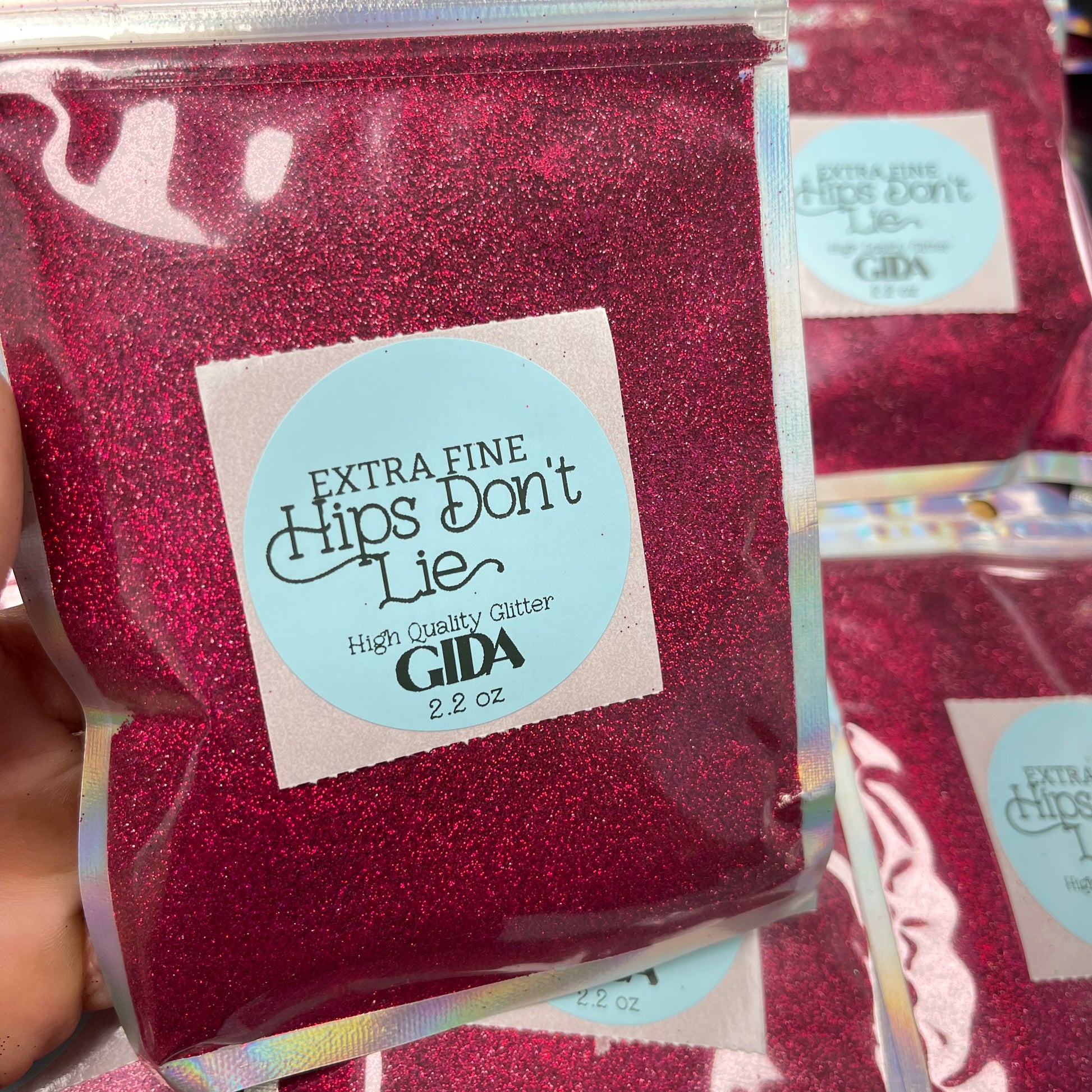 Hips Don’t Lie EXTRA FINE Glitter - 2.2 oz - GIDA DESIGN 