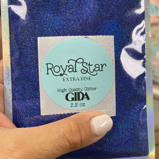 Royal Star EXTRA FINE Glitter - 2.2 oz - GIDA DESIGN 