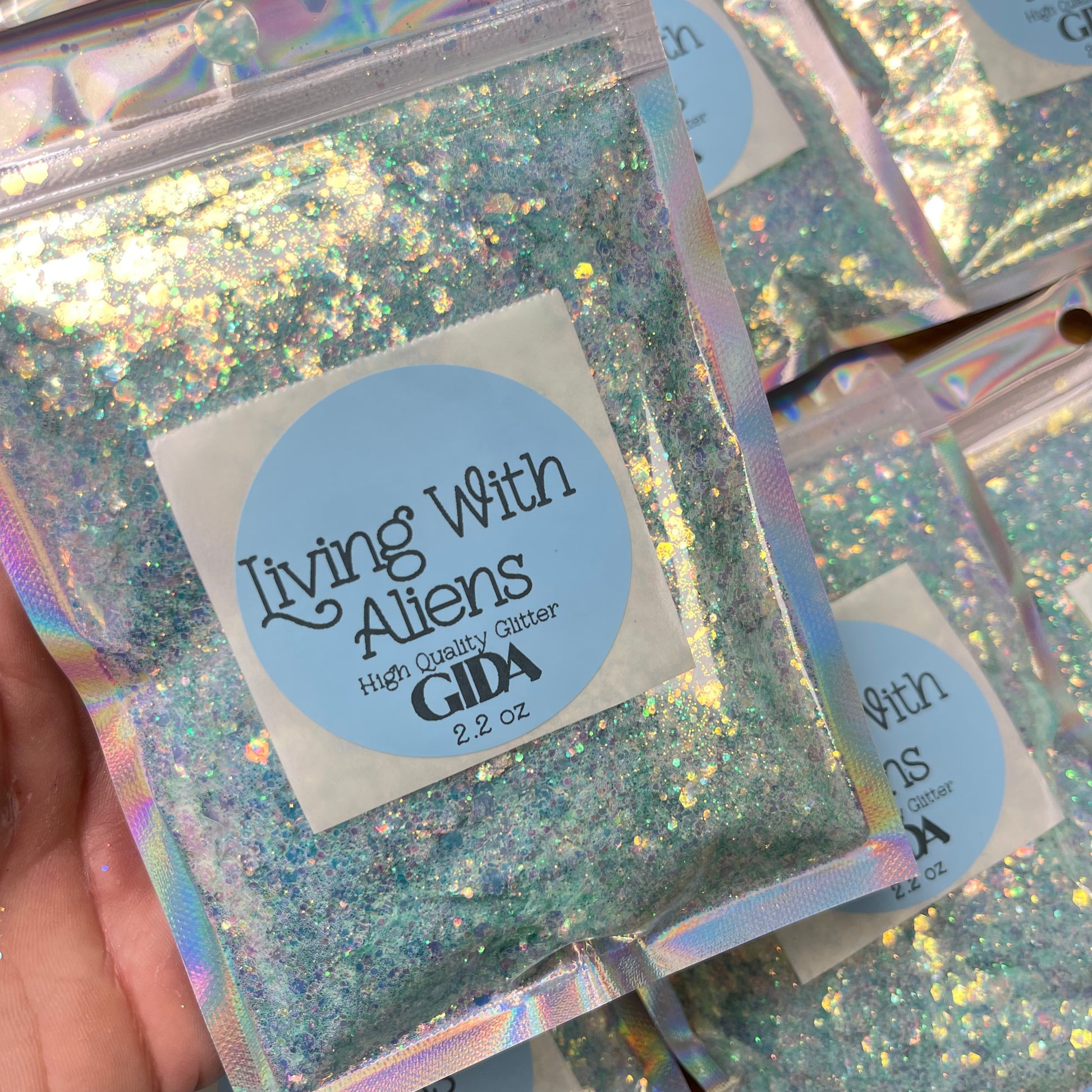 Living with Aliens Glitter - 2.2 oz - GIDA DESIGN 