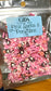 Pink Santa & Penguins Polymer clay 1 oz - GIDA DESIGN 
