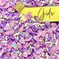 Purple Chipichipis  Polymer clay 1 oz - GIDA DESIGN 