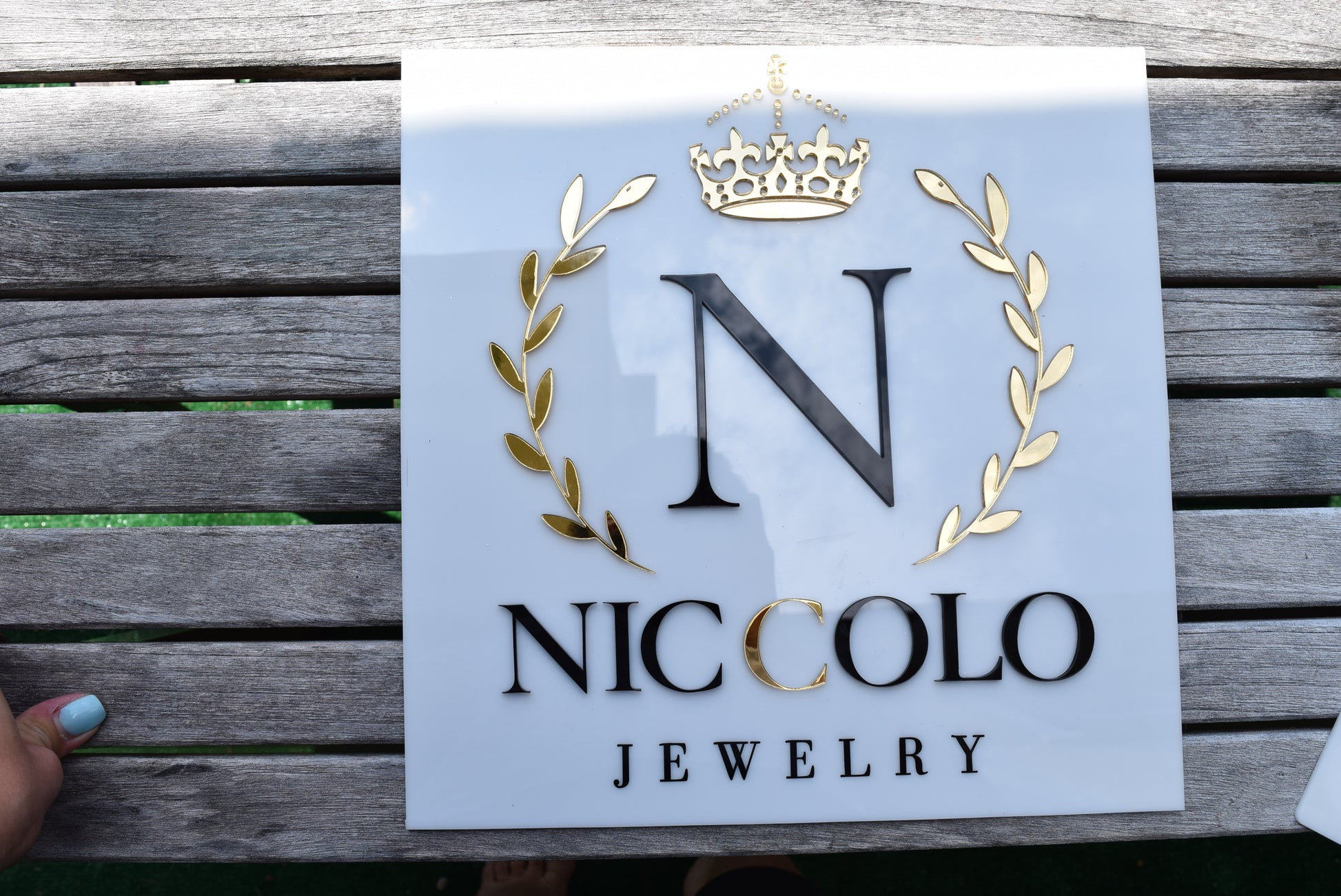 Logo 12 inches “squared shape” - GIDA DESIGN 