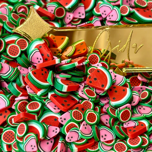 Watermelon Sugar Polymer clay 1 oz - GIDA DESIGN 