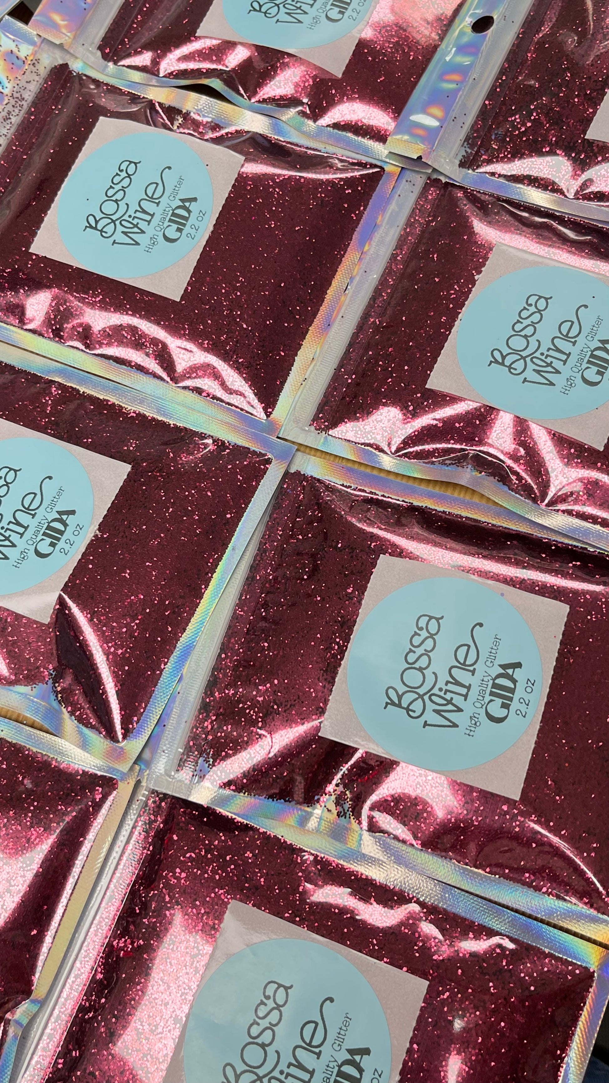 Bossa Wine Glitter - 2.2 oz - GIDA DESIGN 