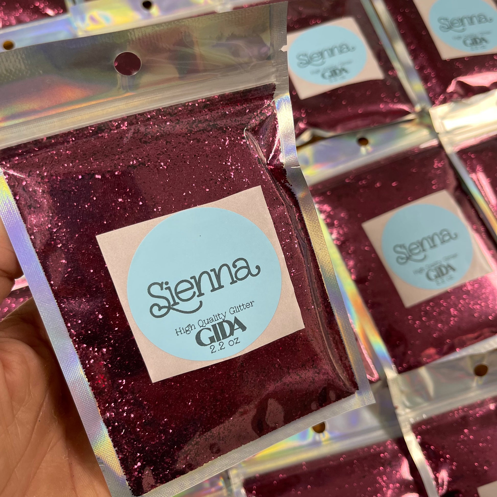 Sienna Fine Glitter - 2.2 oz - GIDA DESIGN 