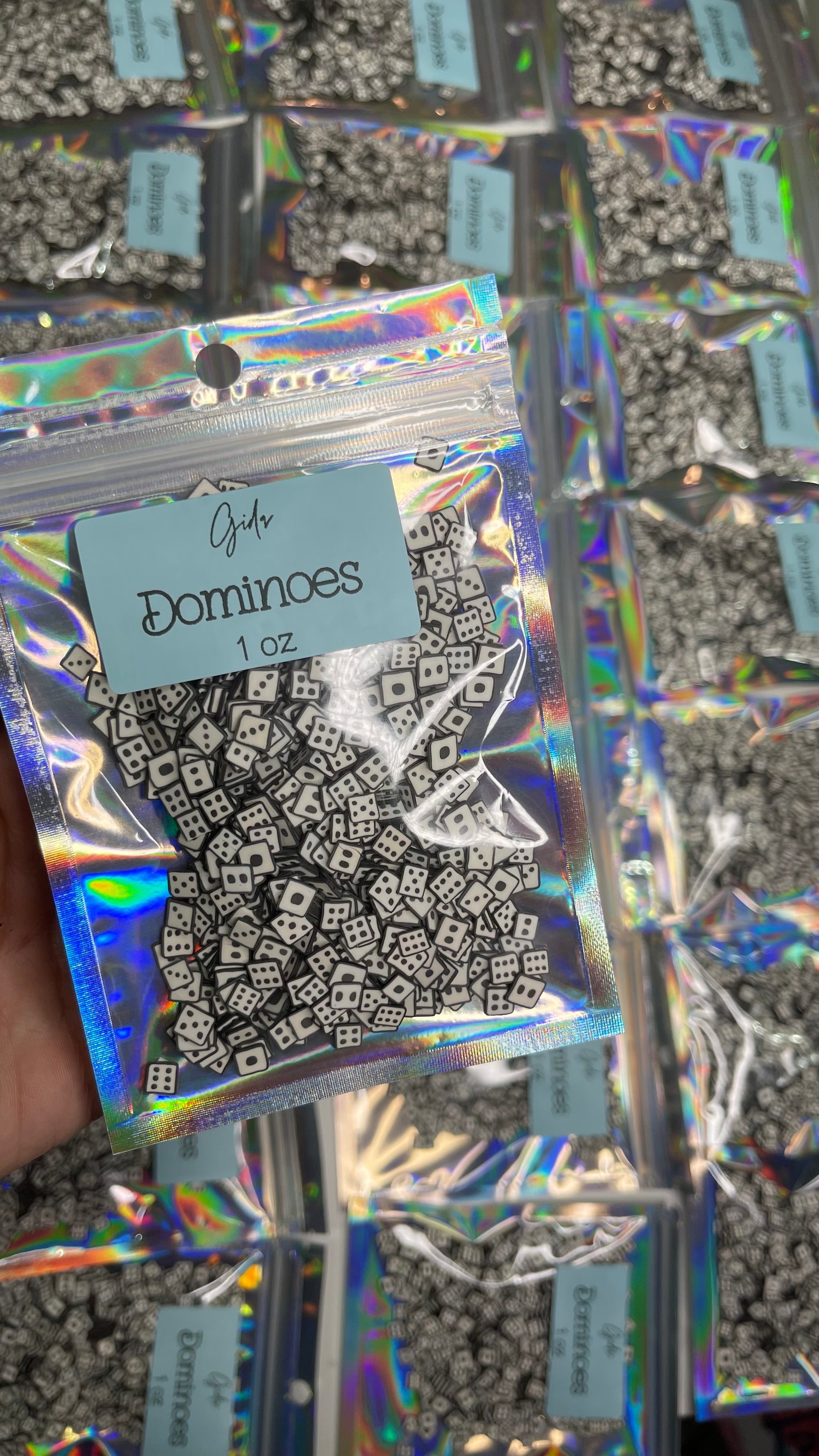 Dominoes Polymer clay 1 oz - GIDA DESIGN 