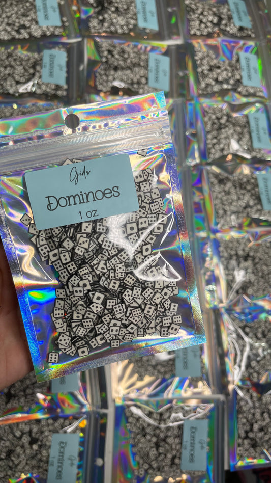 Dominoes Polymer clay 1 oz - GIDA DESIGN 