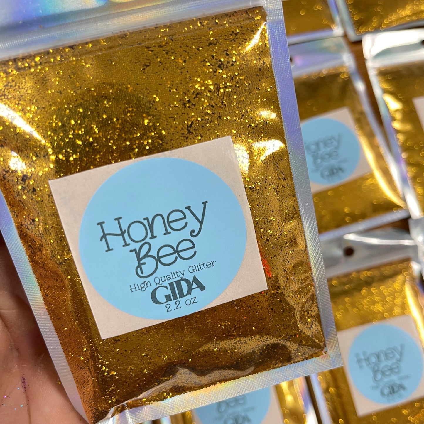 Honey Bee Fine Glitter - 2.2 oz - GIDA DESIGN 