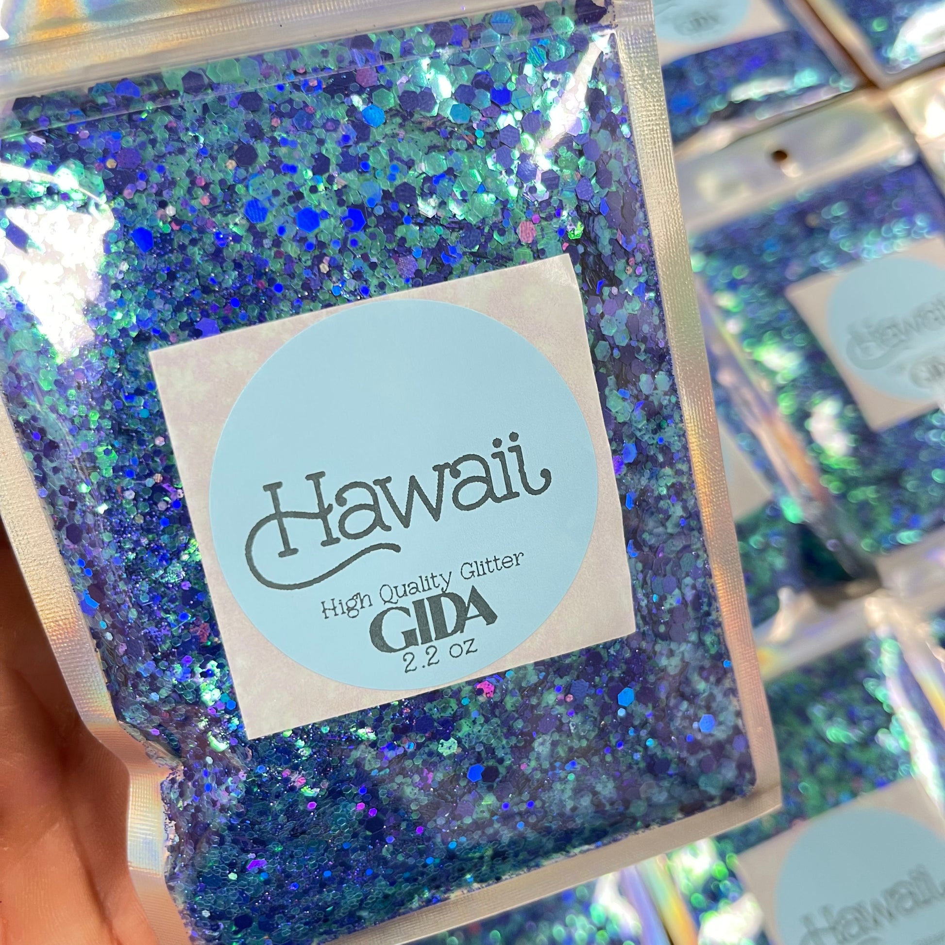 Hawaii Chunky Glitter - 2.2 oz - GIDA DESIGN 