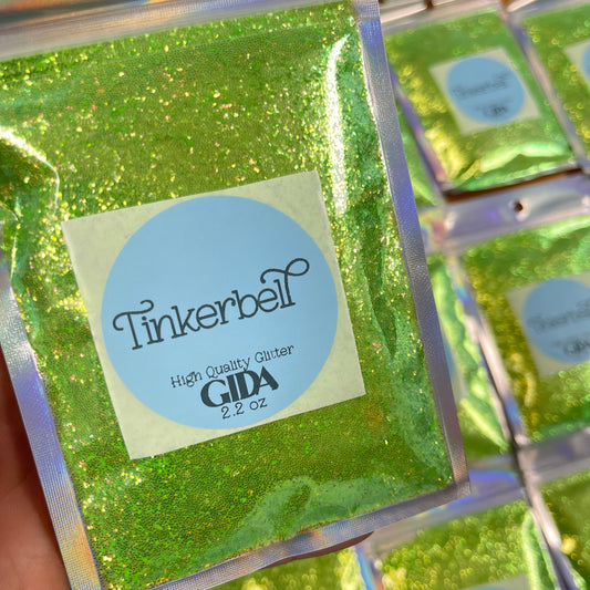 Tinkerbell Glitter - 2.2 oz - GIDA DESIGN 