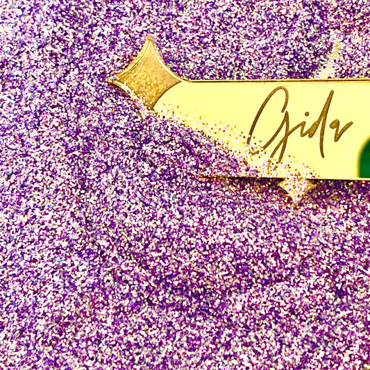 Lilac fine Glitter - 2 oz - GIDA DESIGN 