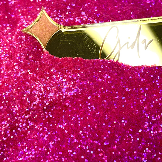 Pink Country Glitter - 2 oz - GIDA DESIGN 