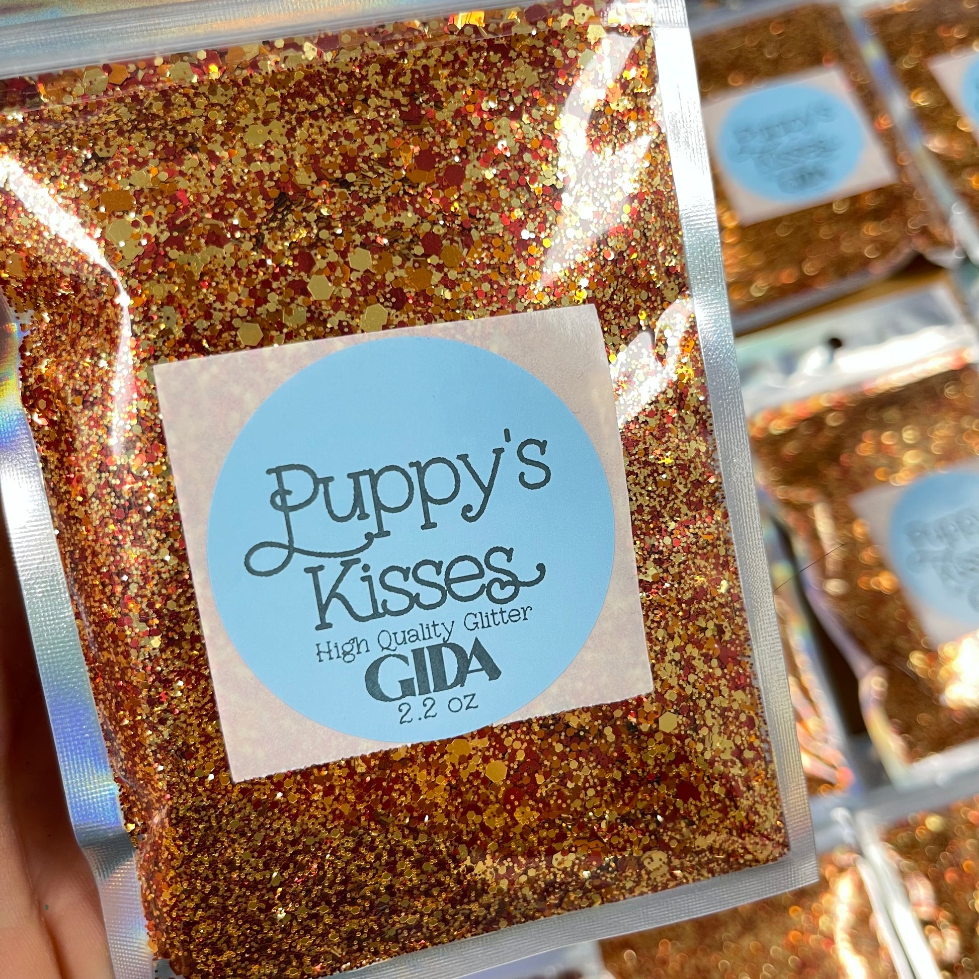 Puppy’s Kisses Chunky Glitter - 2.2 oz - GIDA DESIGN 