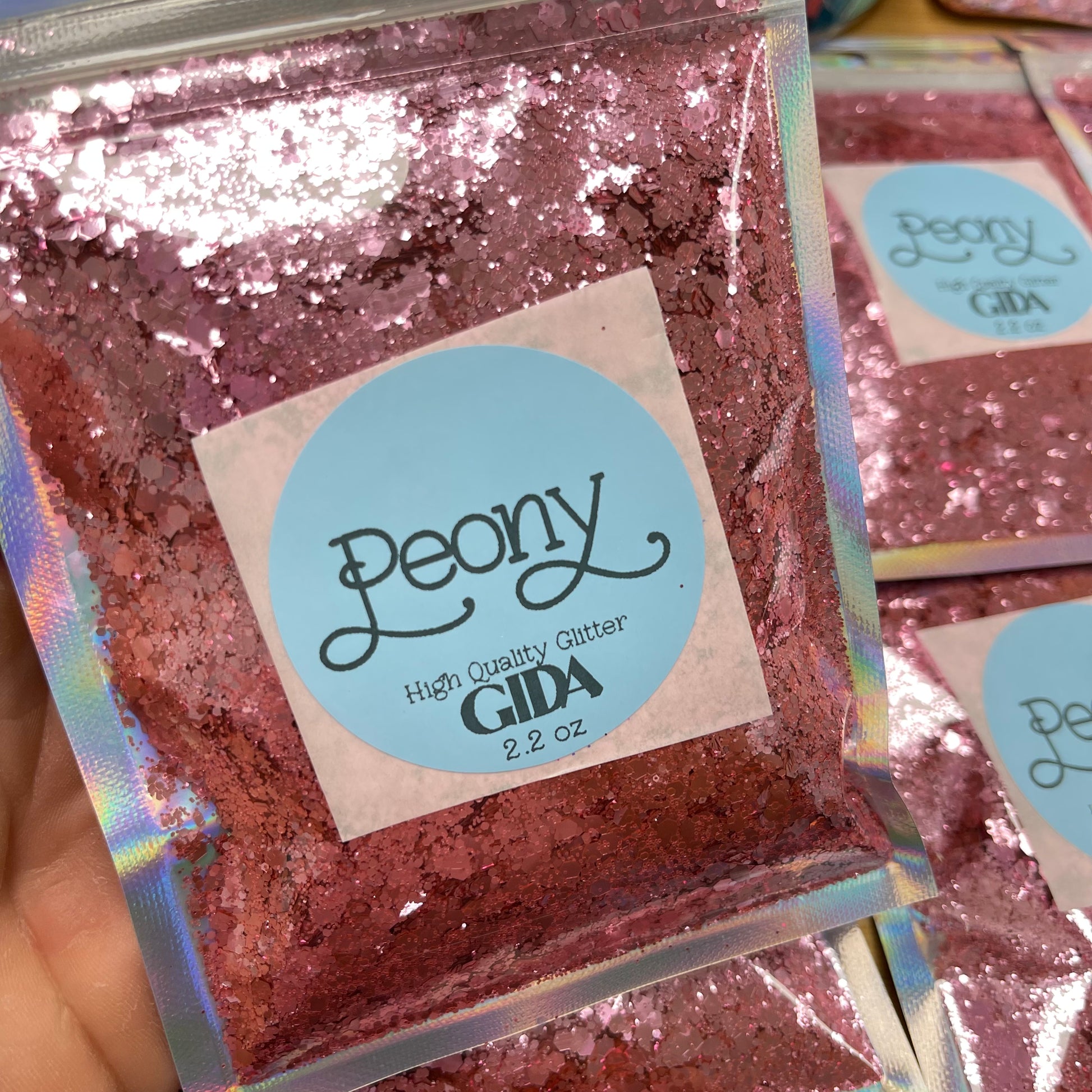 Peony Chunky Glitter - 2.2 oz - GIDA DESIGN 