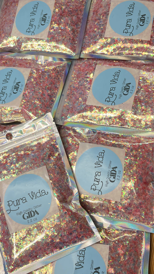 Pura Vida Chunky Glitter - 2.2 oz - GIDA DESIGN 