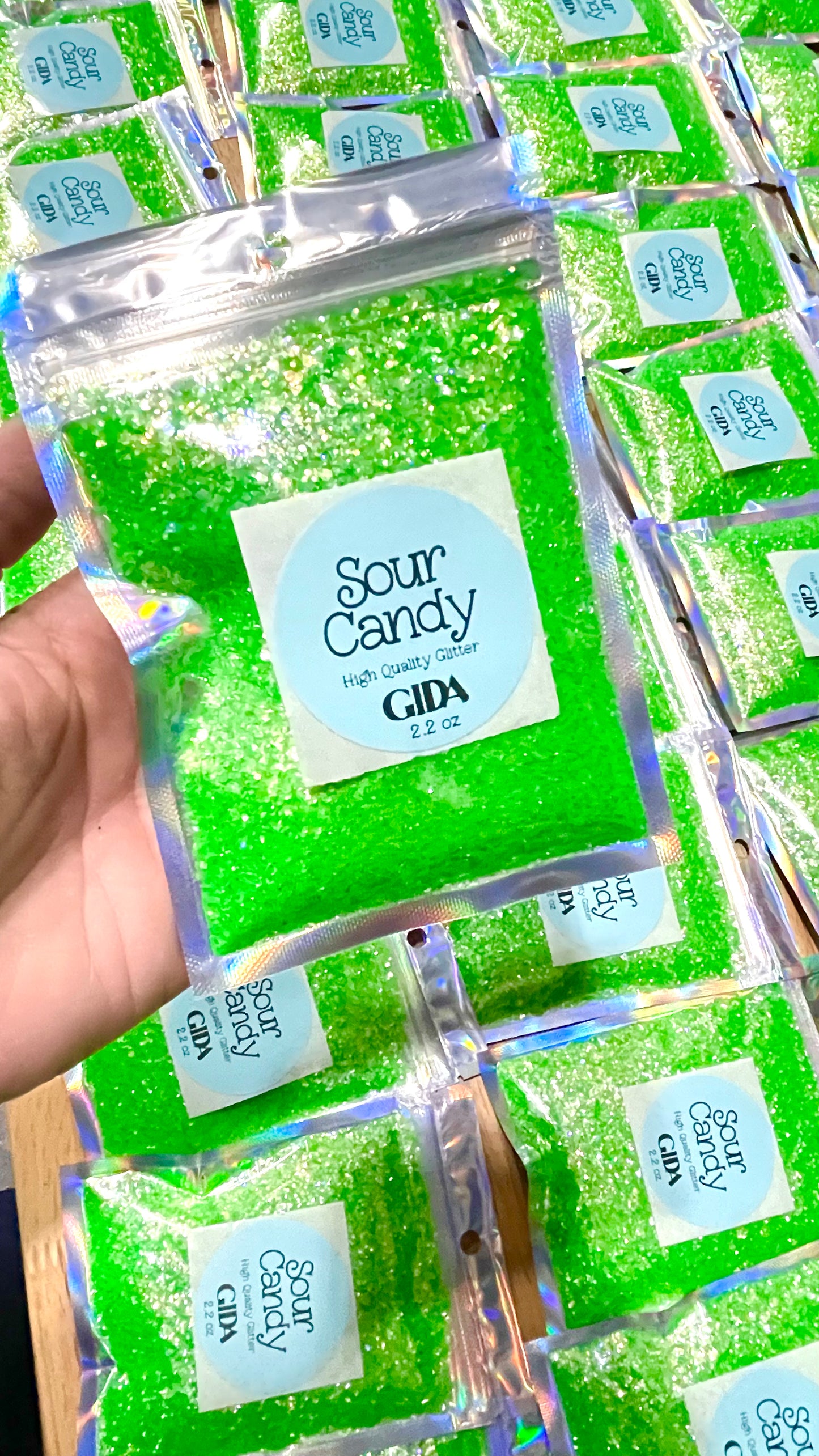 Sour Candy Chunky Glitter - 2 oz - GIDA DESIGN 