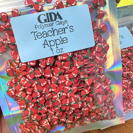 Teacher’s Apple Polymer clay 1 oz