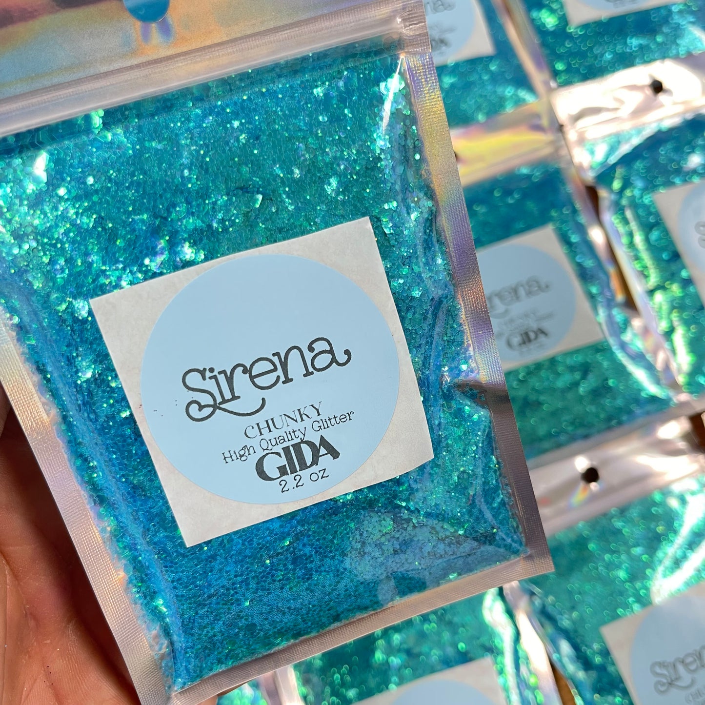 Sirena Chunky Glitter - 2.2 oz - GIDA DESIGN 