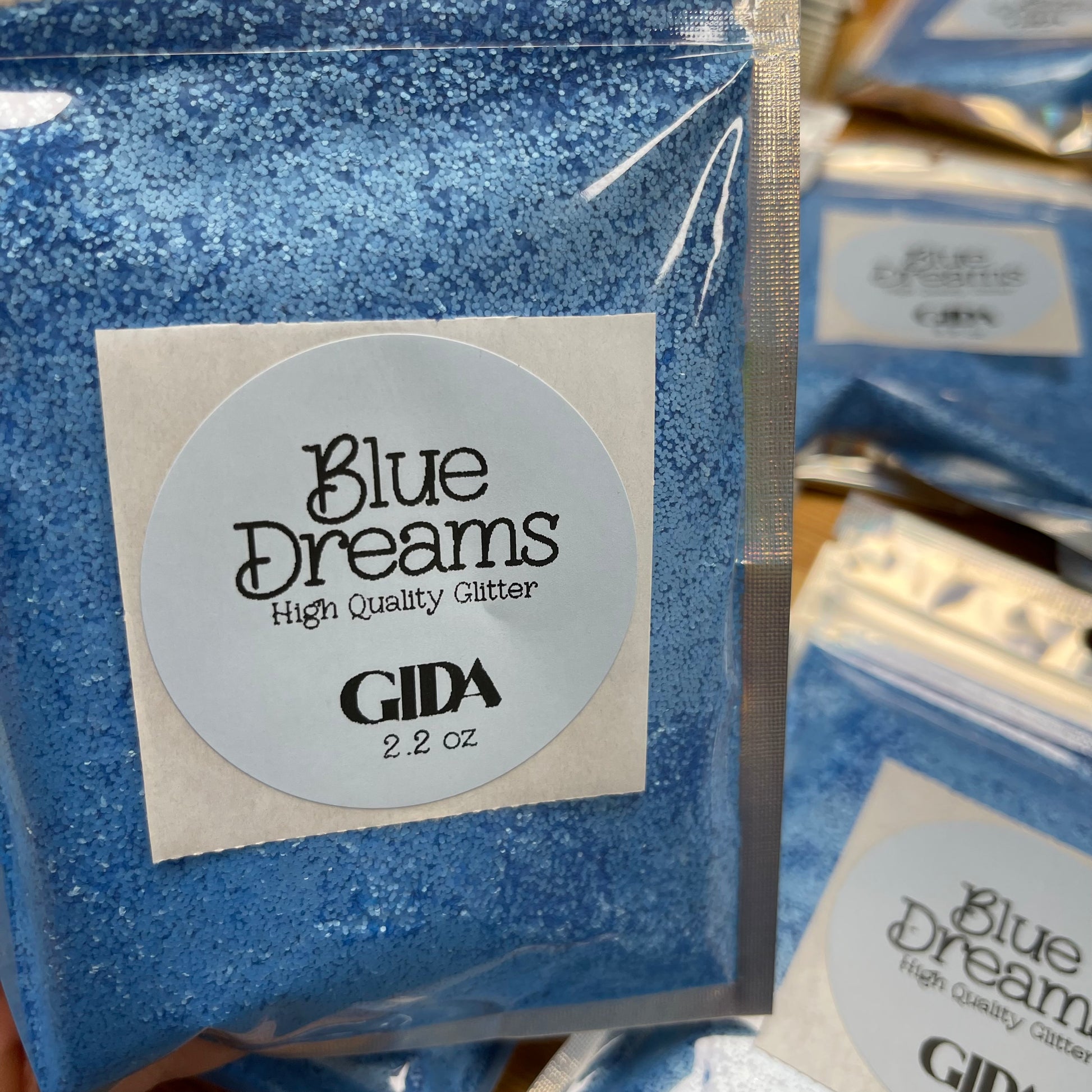 Blue Dreams Neon Glitter - 2 oz - GIDA DESIGN 