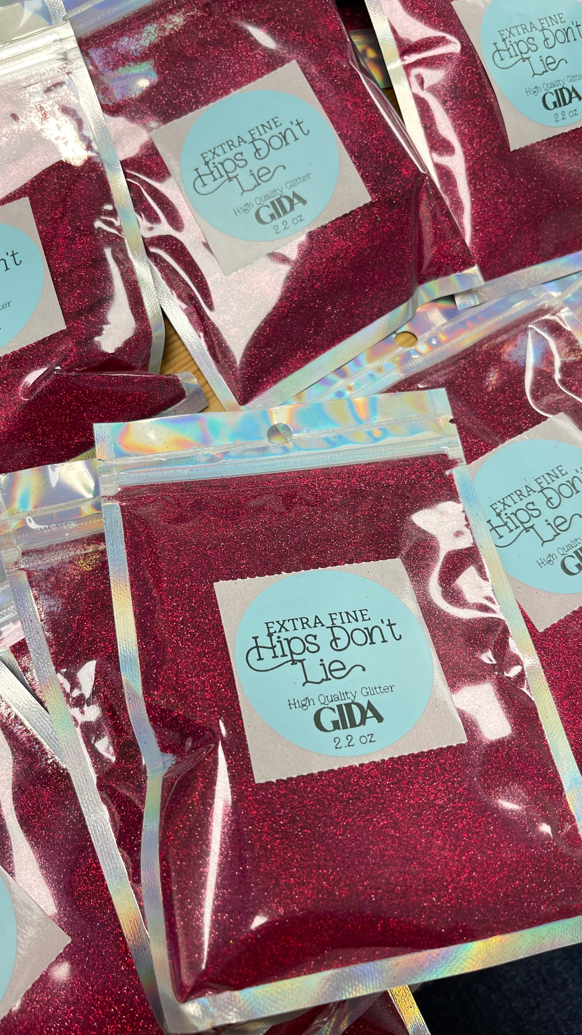 Hips Don’t Lie EXTRA FINE Glitter - 2.2 oz - GIDA DESIGN 
