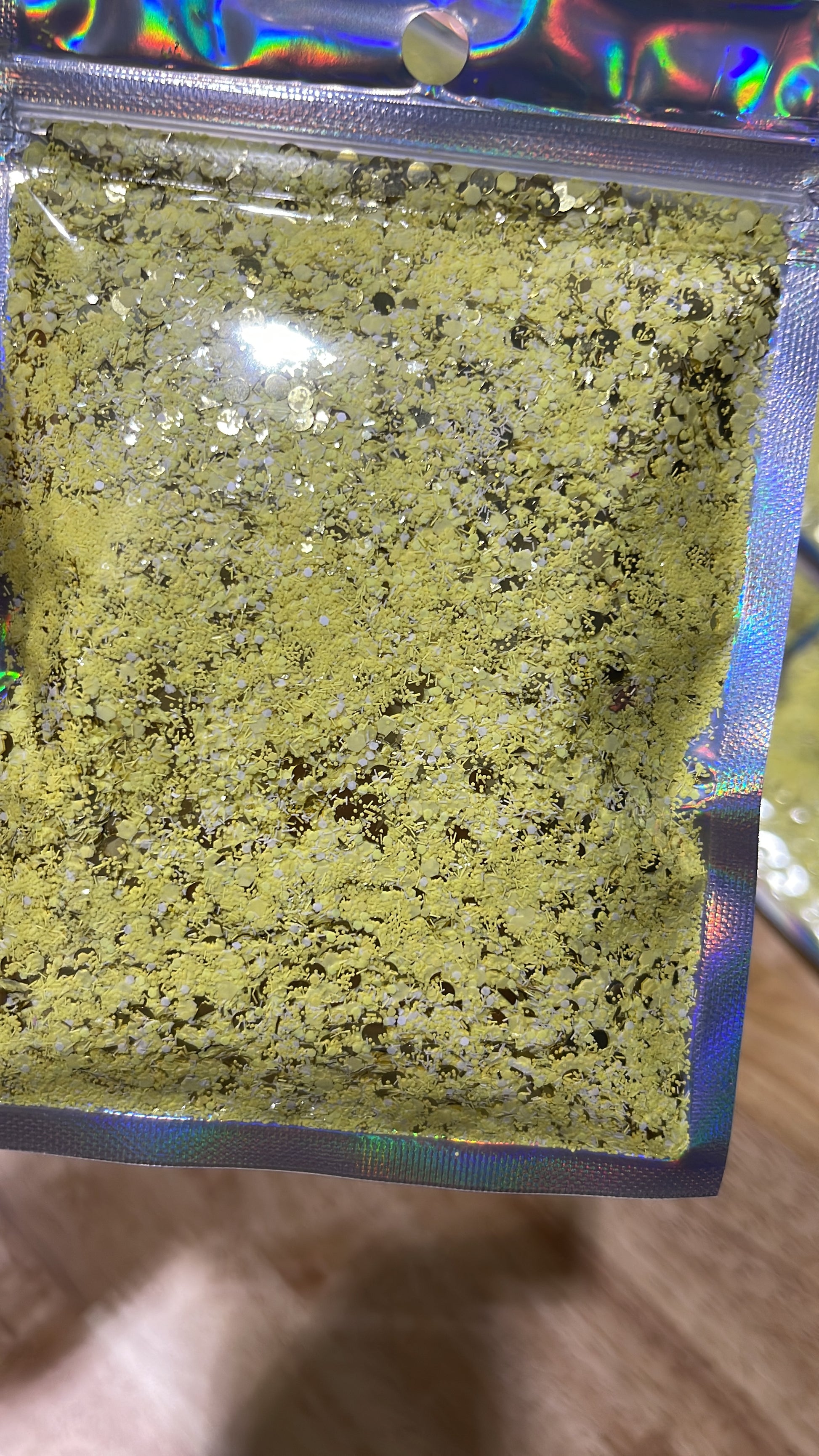 Golden Milkshake Chunky Glitter - 2.2 oz - GIDA DESIGN 