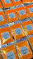 Tangerine Fine Glitter - 2.2 oz - GIDA DESIGN 