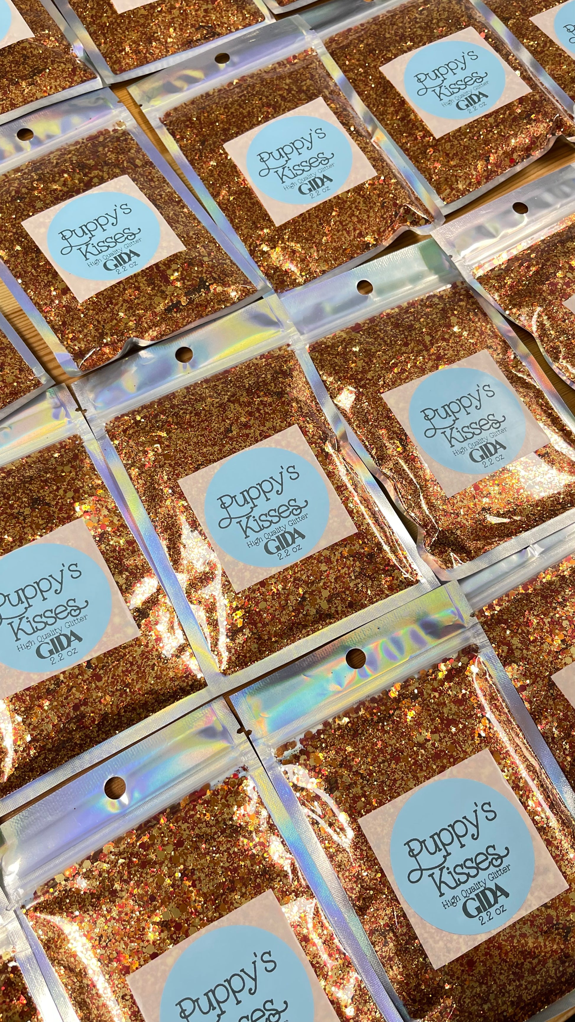 Puppy’s Kisses Chunky Glitter - 2.2 oz - GIDA DESIGN 