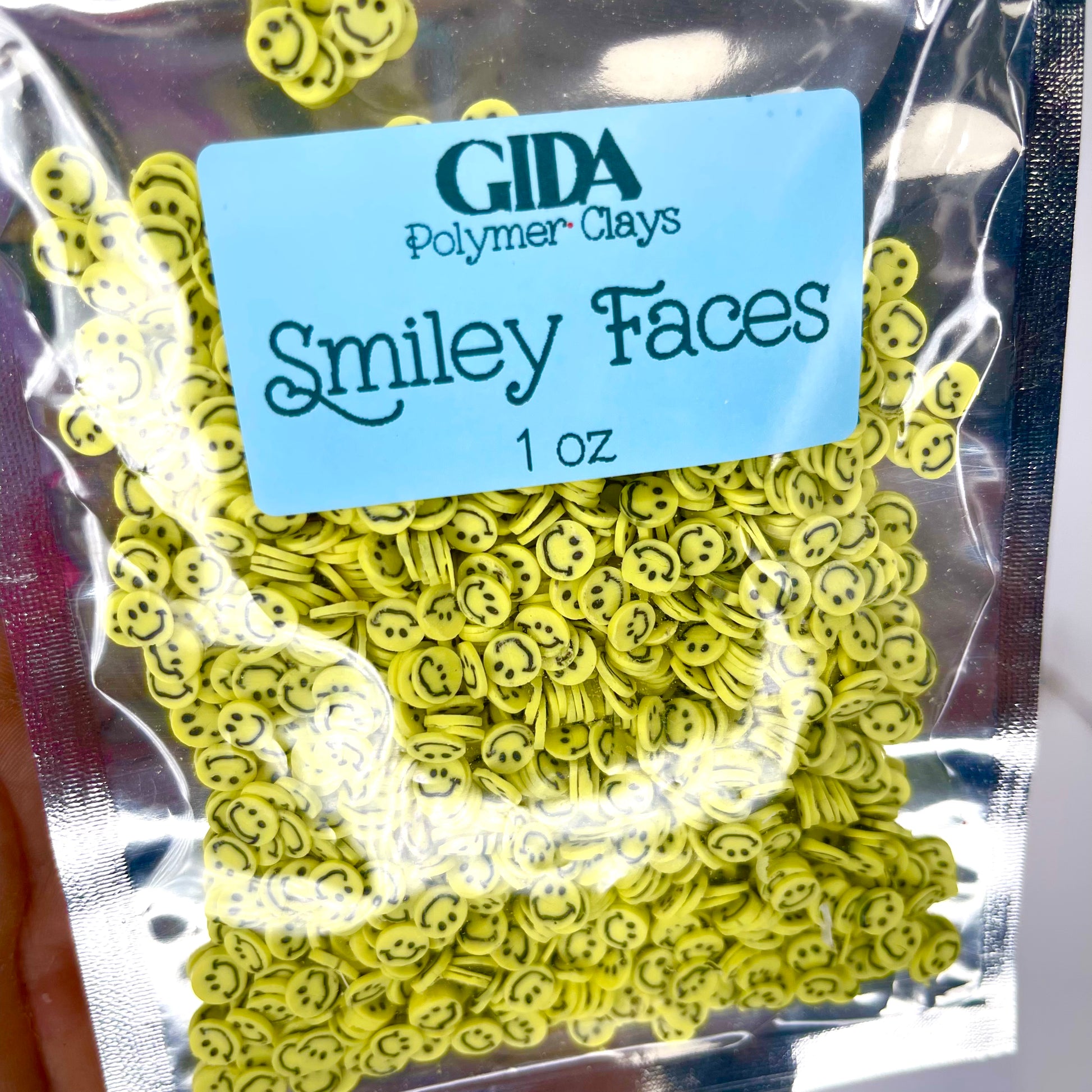 Smiley Faces Polymer clay 1 oz - GIDA DESIGN 